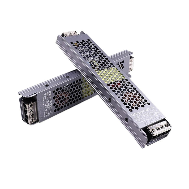 200W 24V DC Ultra Thin Aluminum LED Power Supply Constant Voltage Driver for LED Strip Lights - Image 1